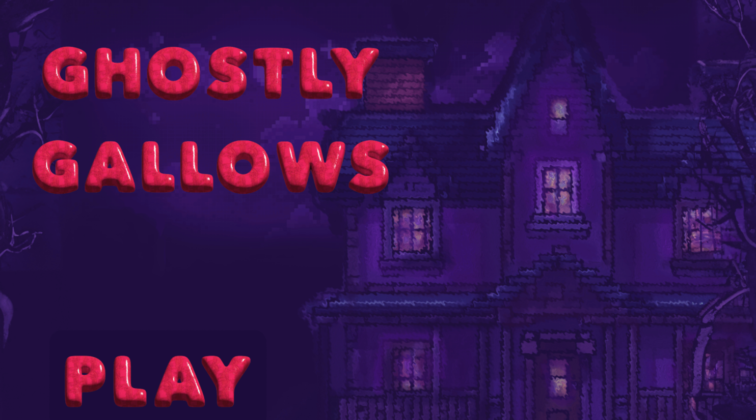 Ghostly Gallows Menu Screen